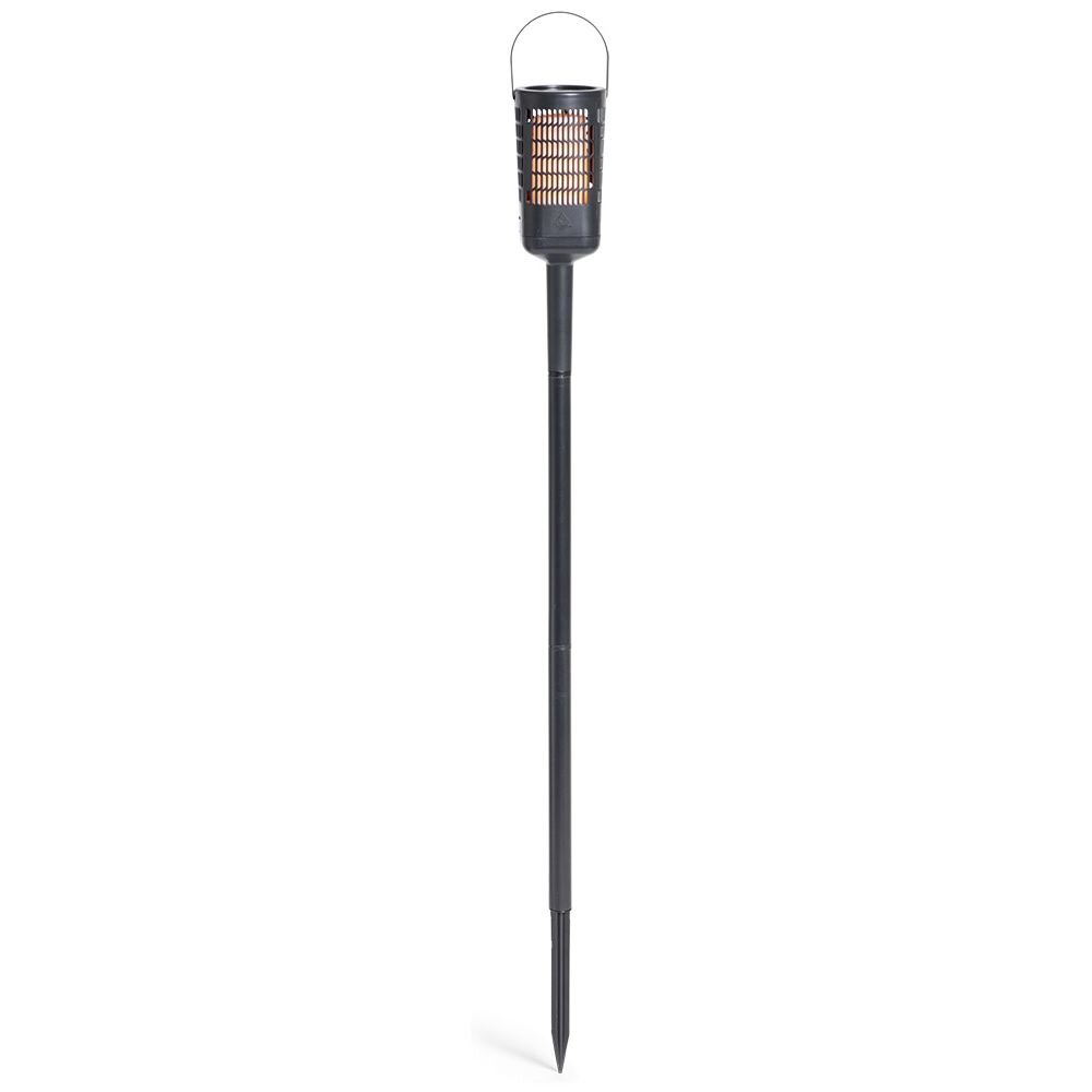 Gary LED solar torch with 3-in-1 flame effect, H100cm