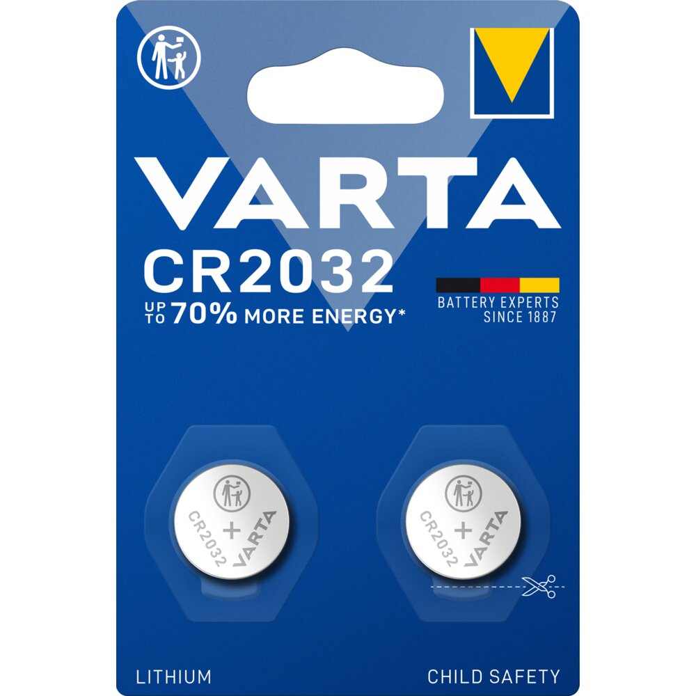 BATERI CR2032 PILE X2 | 321337