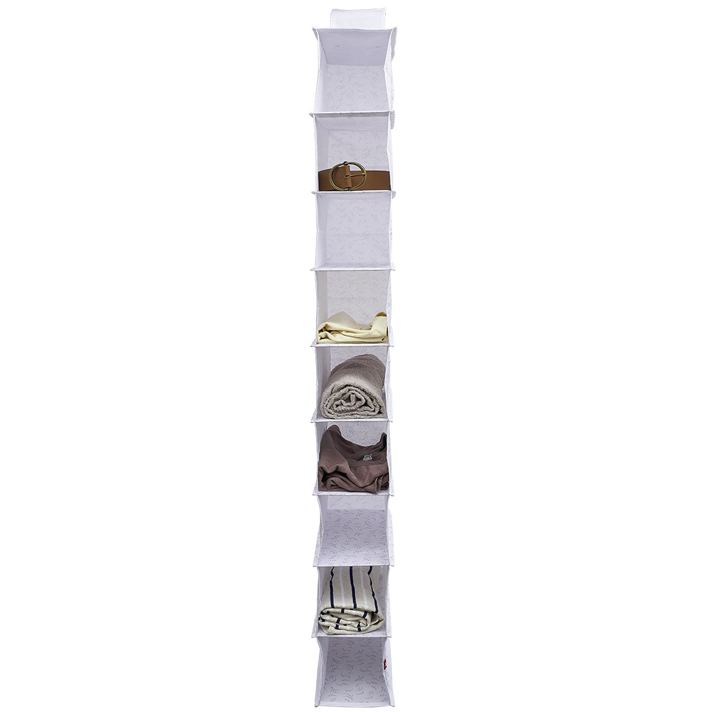 ORGANIZATOR RROBASH E BARDHA - 9 NIVELE - 32X15XH128 CM