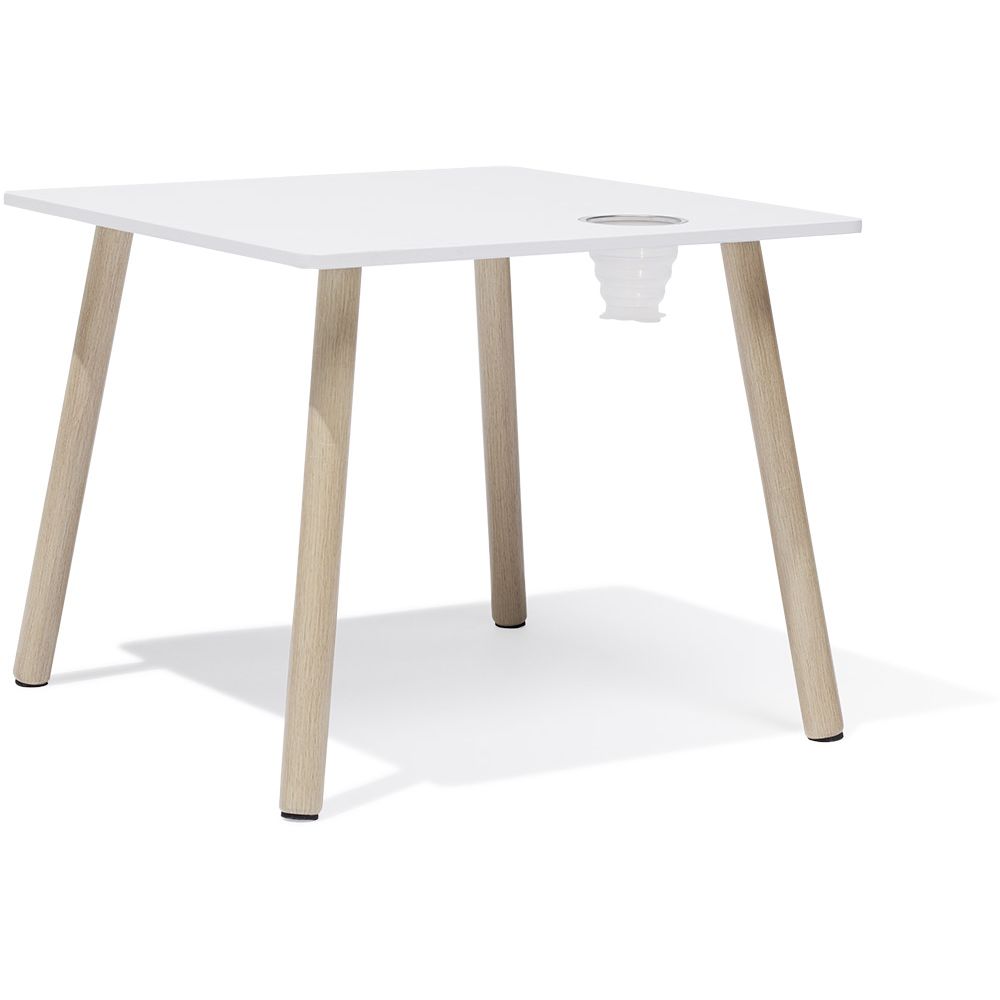 TAVOLINE SHKOLLORE NGA METALI DHE DRURI 55X55X45CM