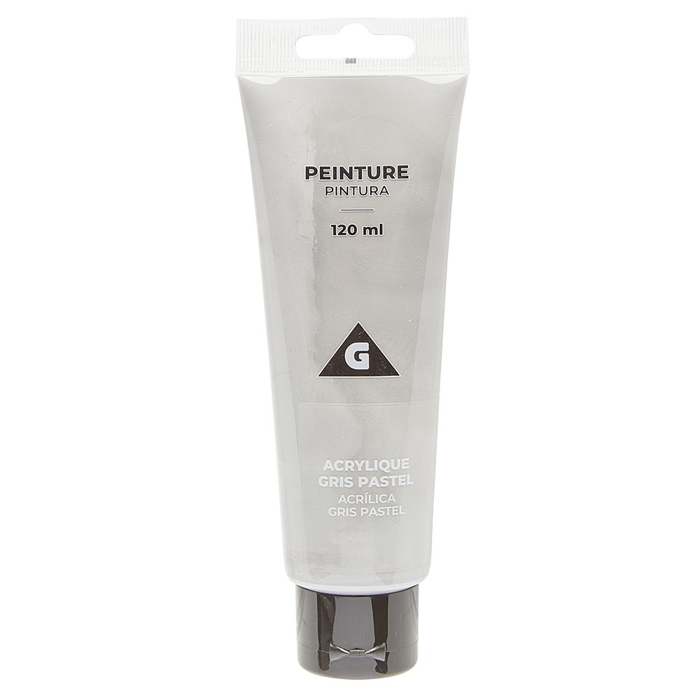 Pastel gray acrylic paint