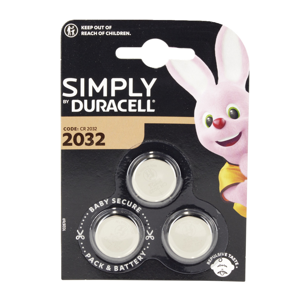 BATERI DURACELL CR2032X3