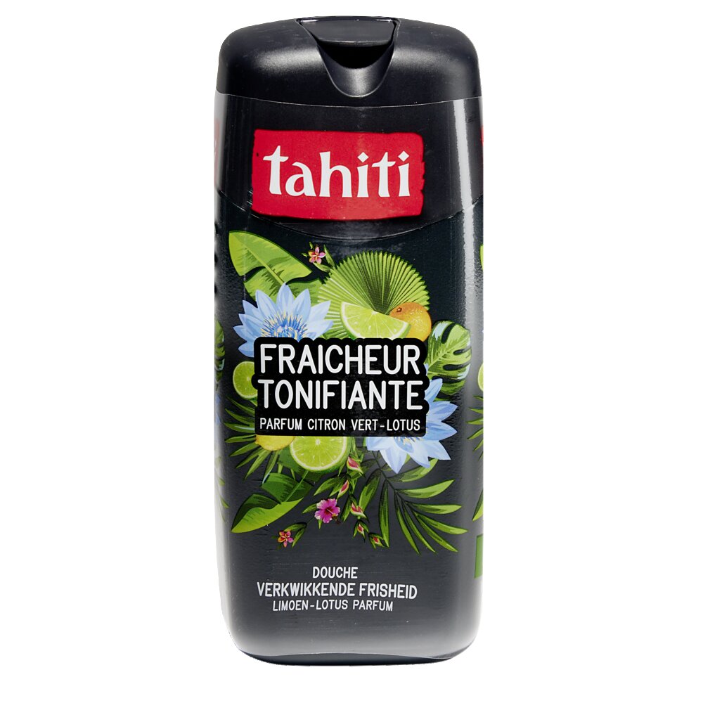 Tahiti shower gel, invigorating freshness, lime, lotus 320ml