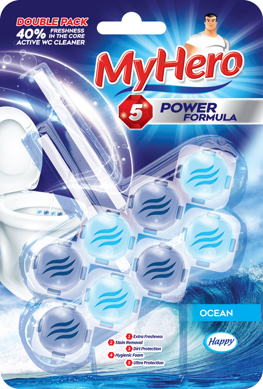 Toilet block Ocean 2x50g