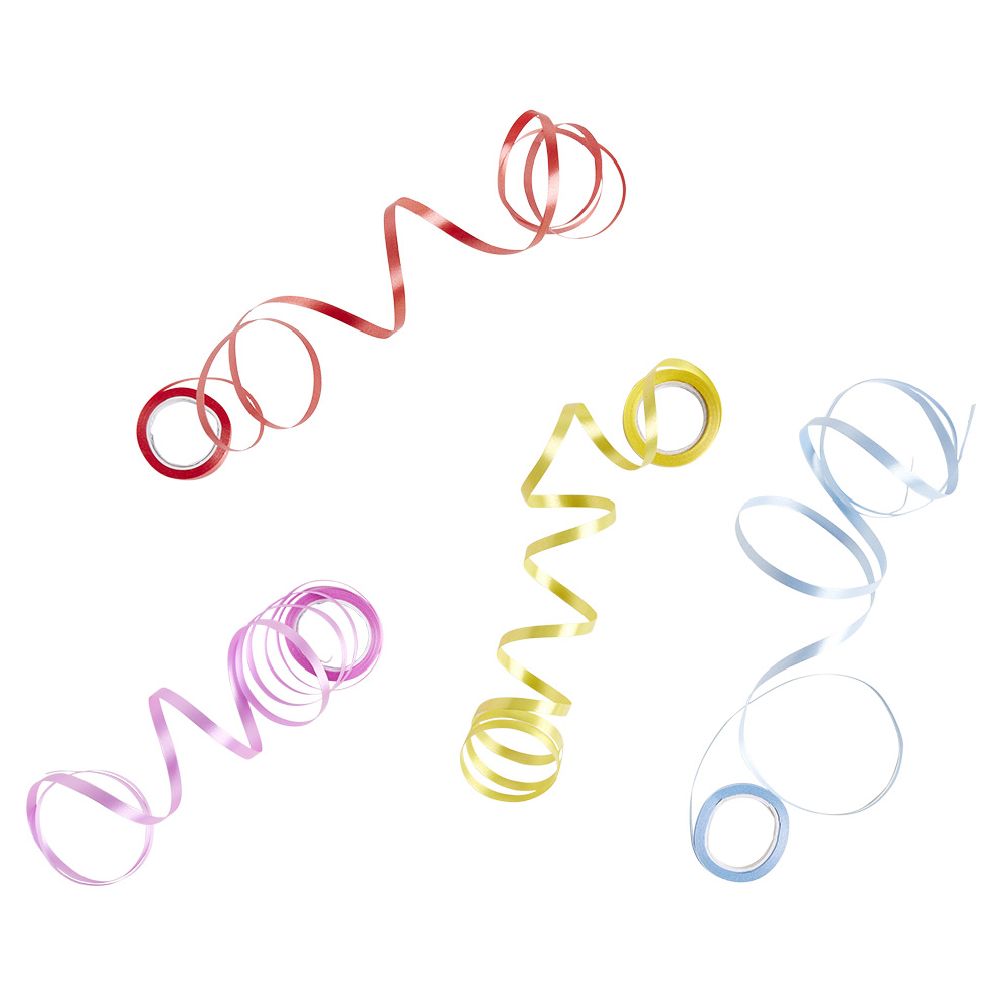 Colorful decorative ribbon x4 - 0.5x500cm