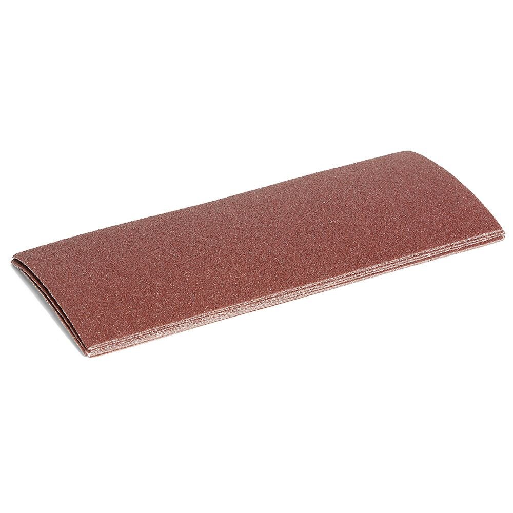 12 Corundum abrasive pads for orbital sanders - 93 x 230 mm