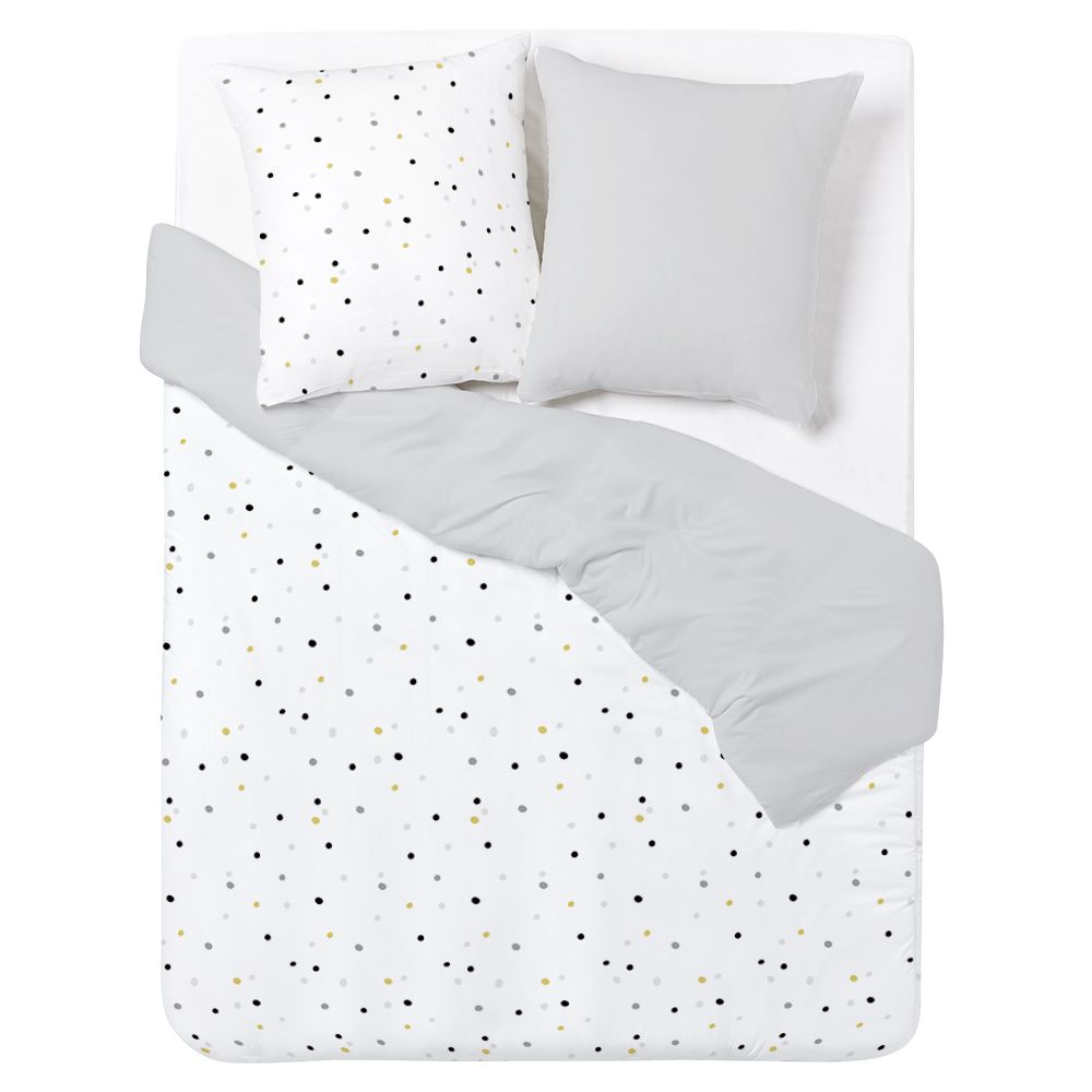 KOMPLET KREVATI PIKA L240X220 CM DHE 2 KËLLËF JASTËKU