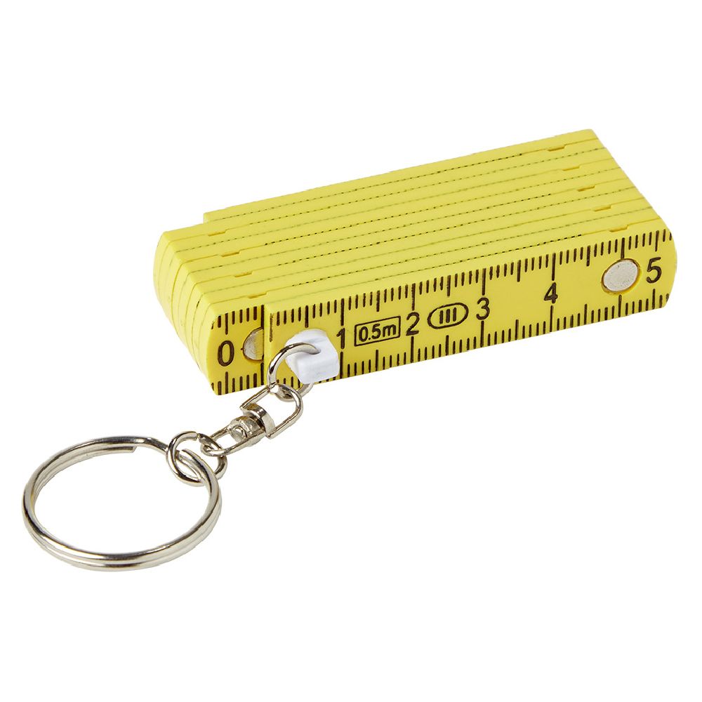 50 cm folding ruler key ring
