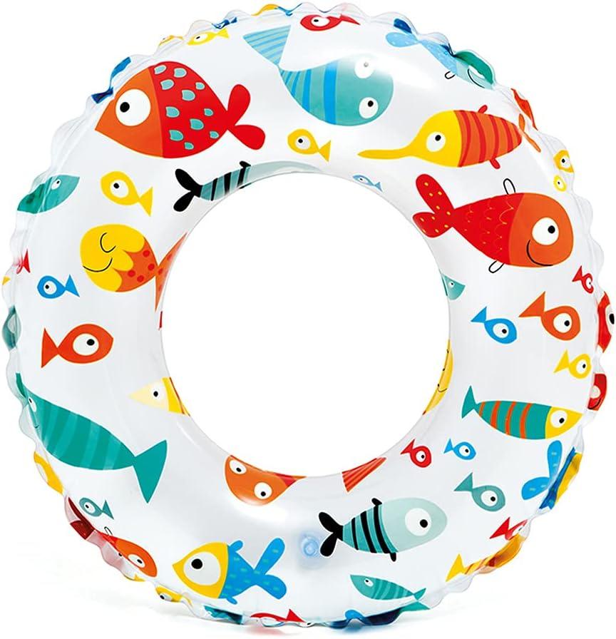 59230 LIVELY PRINT SWIM RINGS, Ages 3-6, 3 Styles