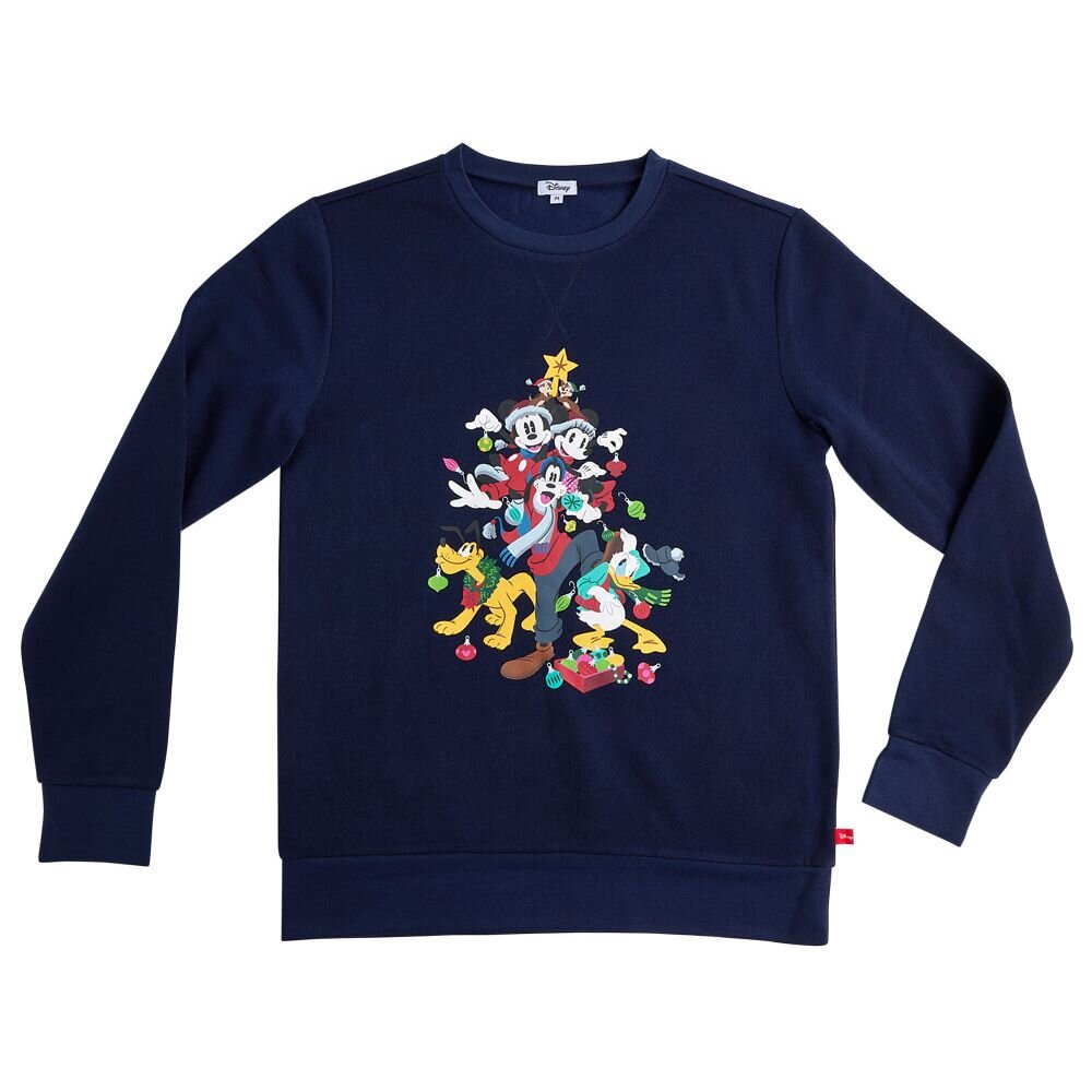 Black Disney Mickey Christmas Sweater - Size L