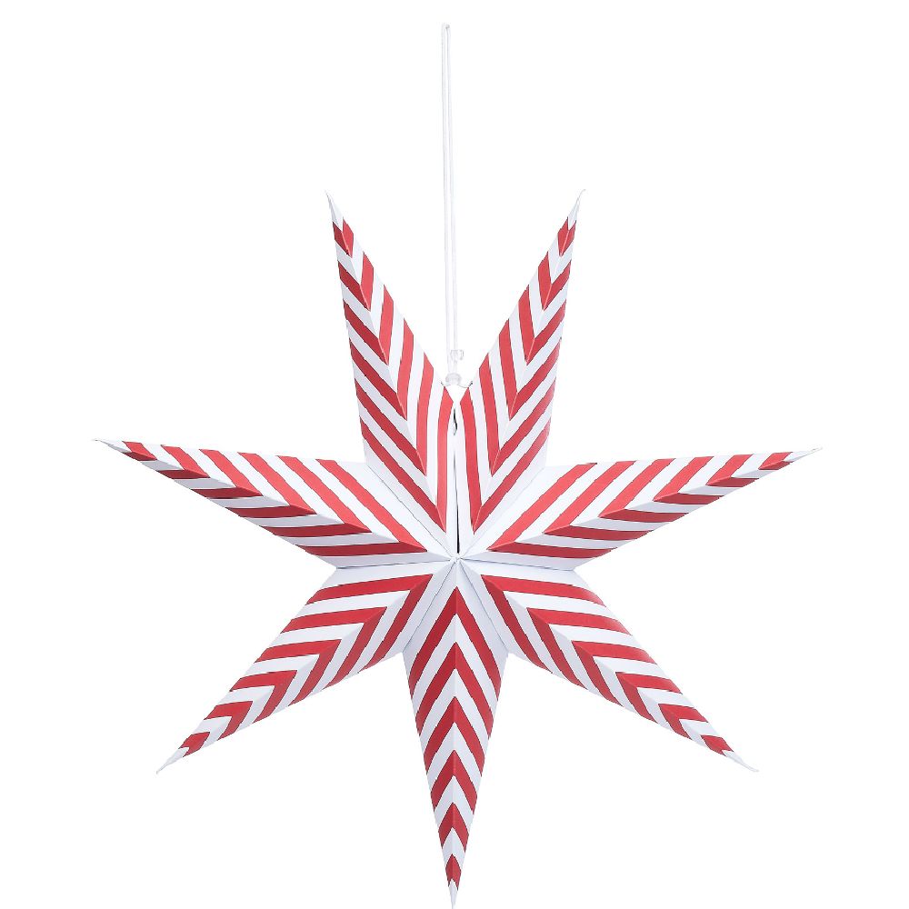 3D star hanging pendant foldable paper 50xH50cm