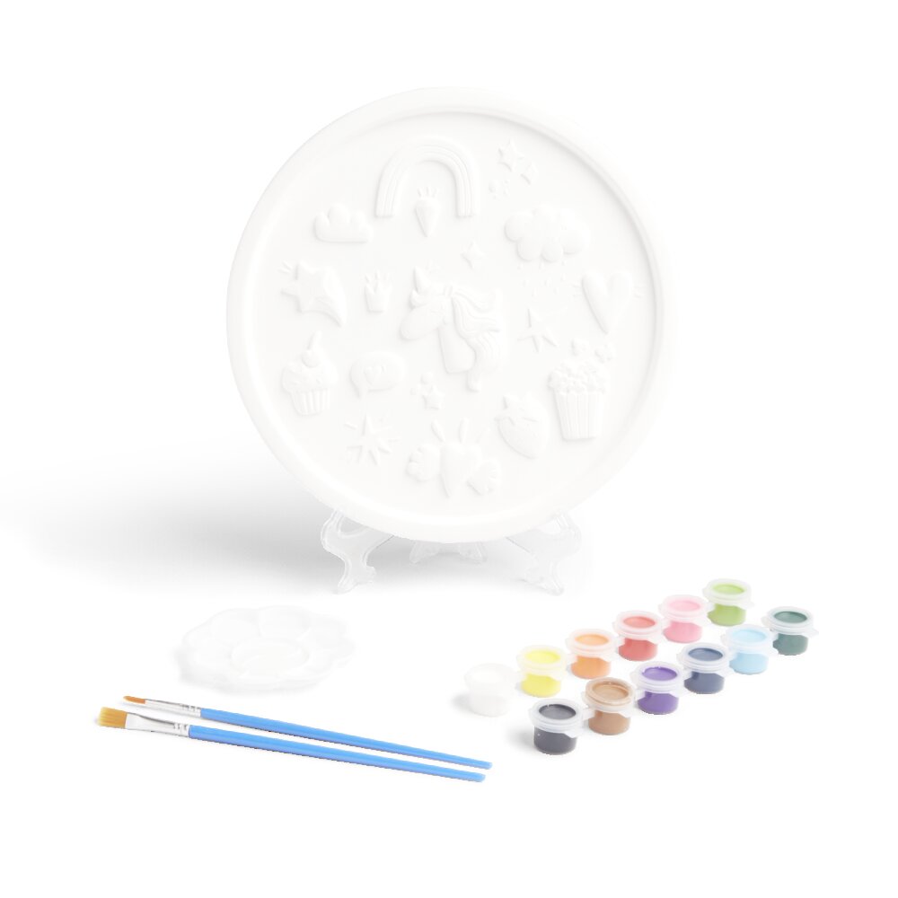 3D plaster to paint unicorn or dinosaur - 2 models