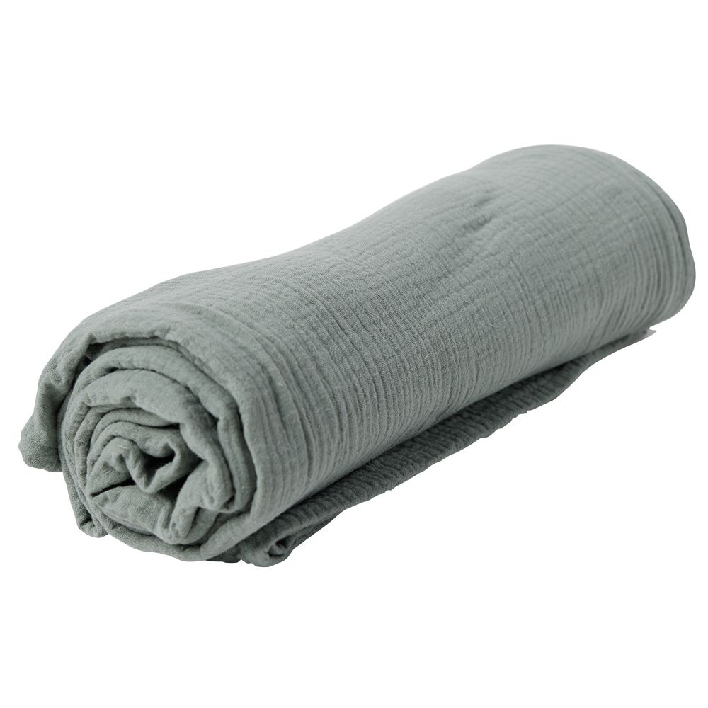 BATANIJE E THJESHTË JESHILE 100% PAMBUK 150X120CM | 607051