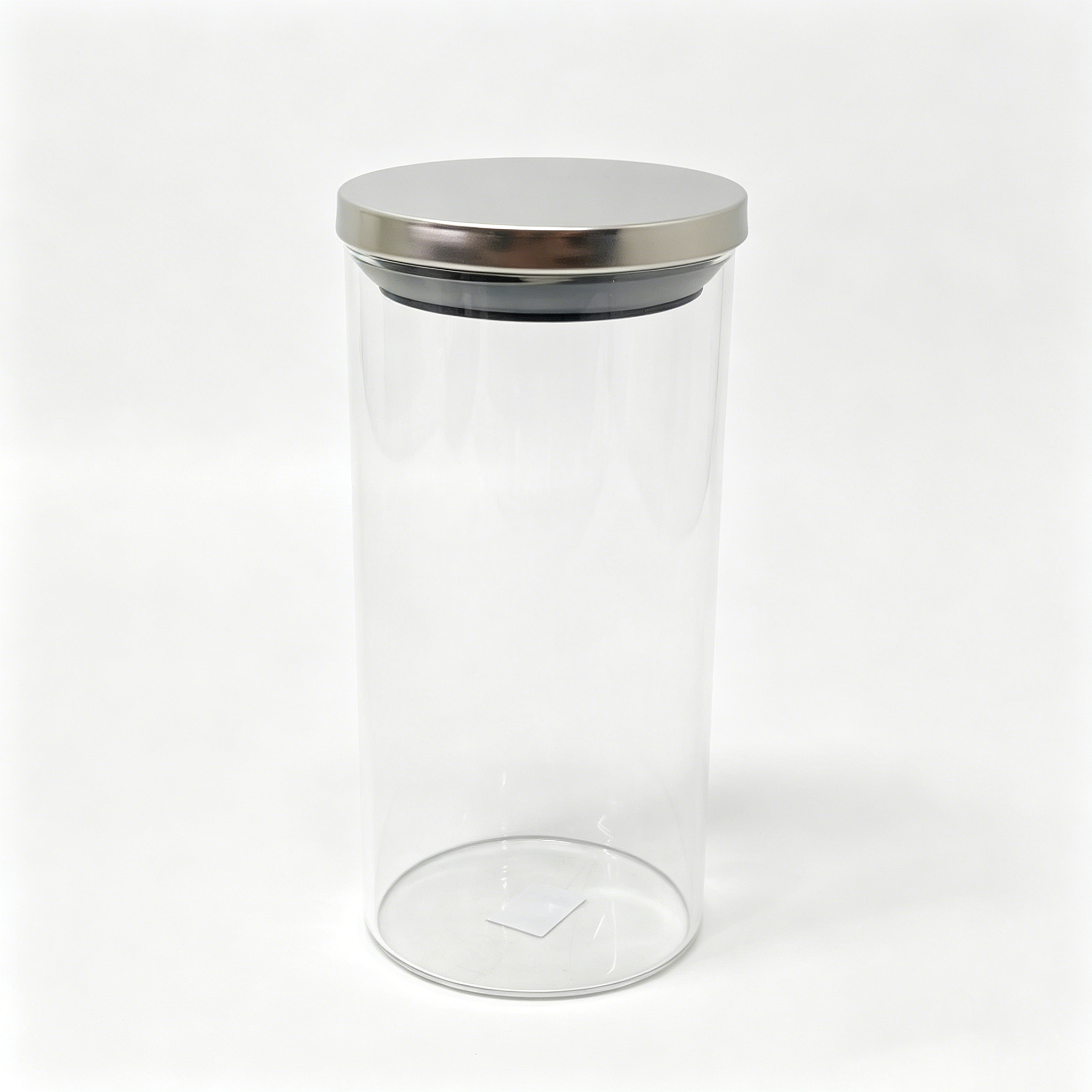 KAVANOZ QELQI NE FORME KATRORE 10X20 ME KAPAK METALI 1300ML