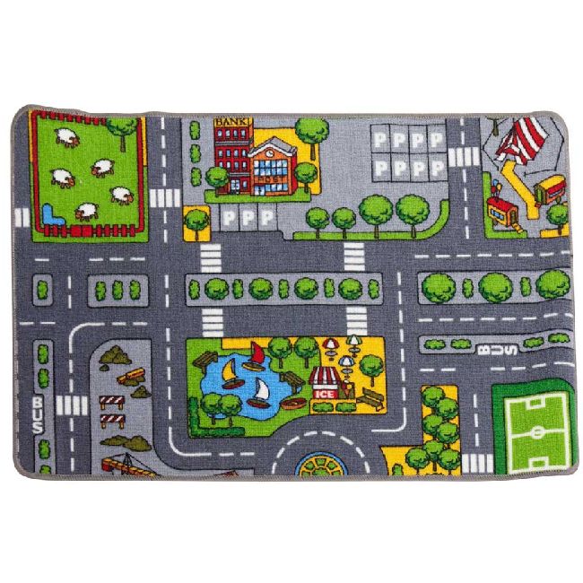 Car circuit play mat