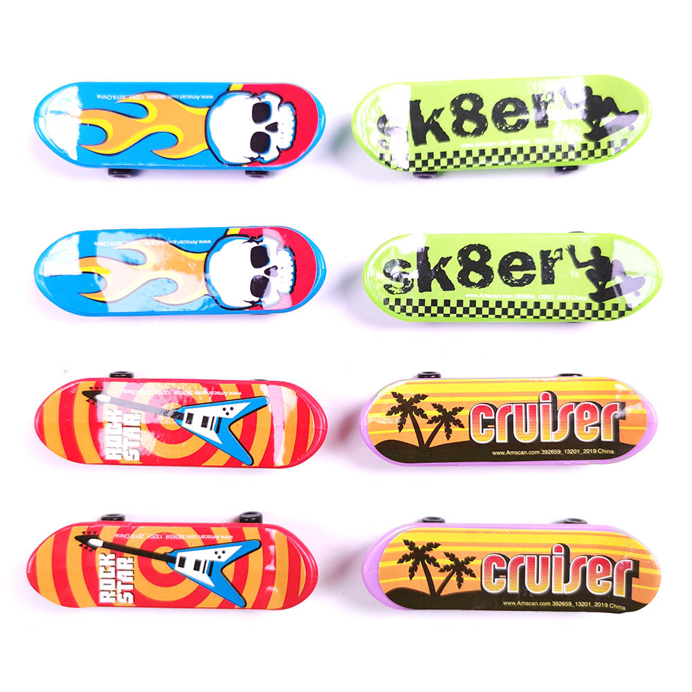 MINI-SKATEBOARD X8 NGA PVC L20X11CM
