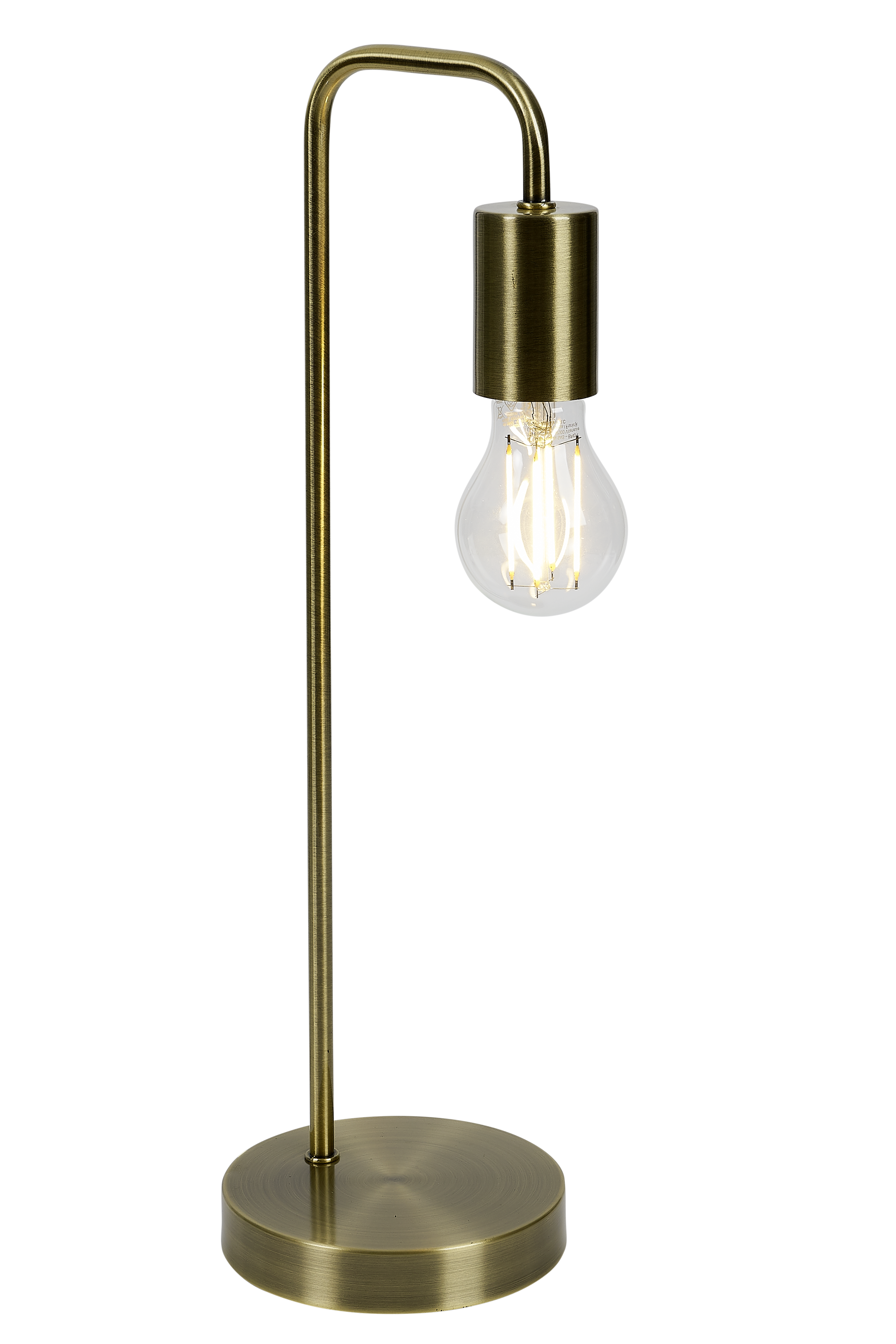 LAMPE TAVOLINE METALIKE