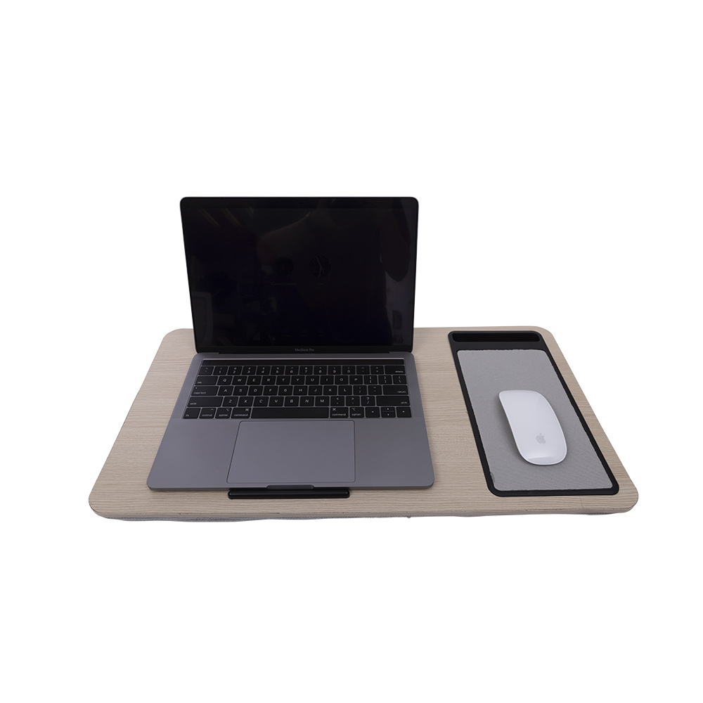 Beige computer tablet stand