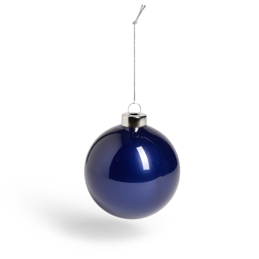 Boreal glass Christmas ball Ø8cm - 3 models