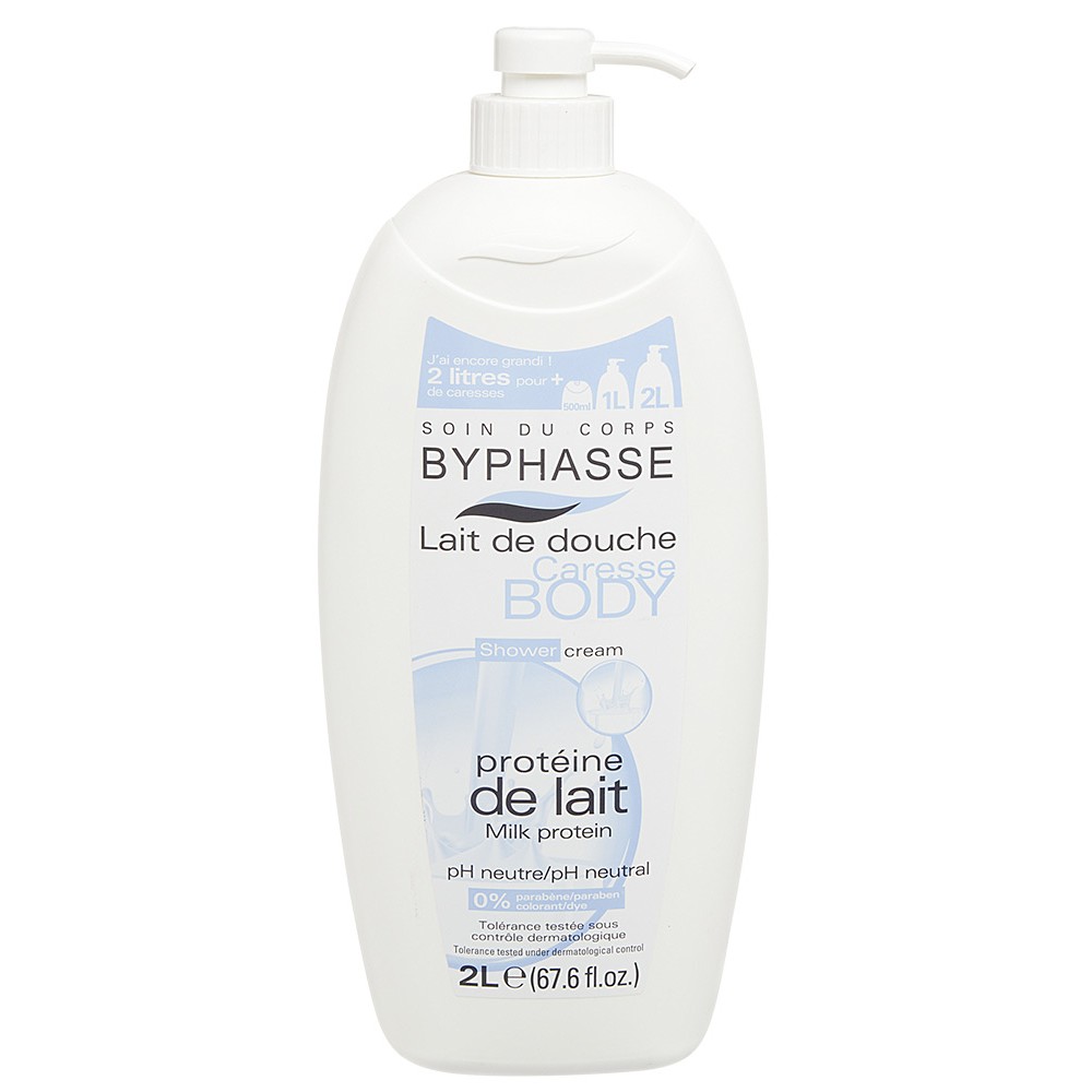 Byphasse 2L Milk Protein Shower Milk