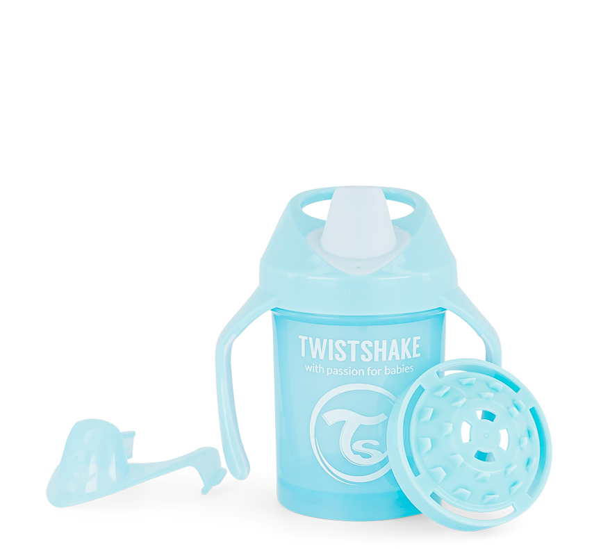 Twistshake Mini Cup 230ml 4+m Pastel Blue 1/48