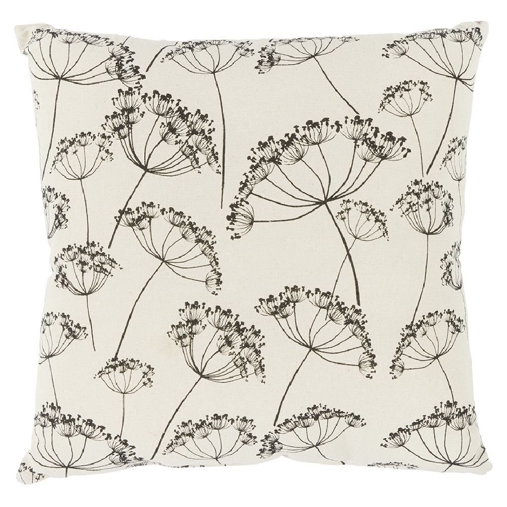 Dandelion decorative cushion 45x45cm beige
