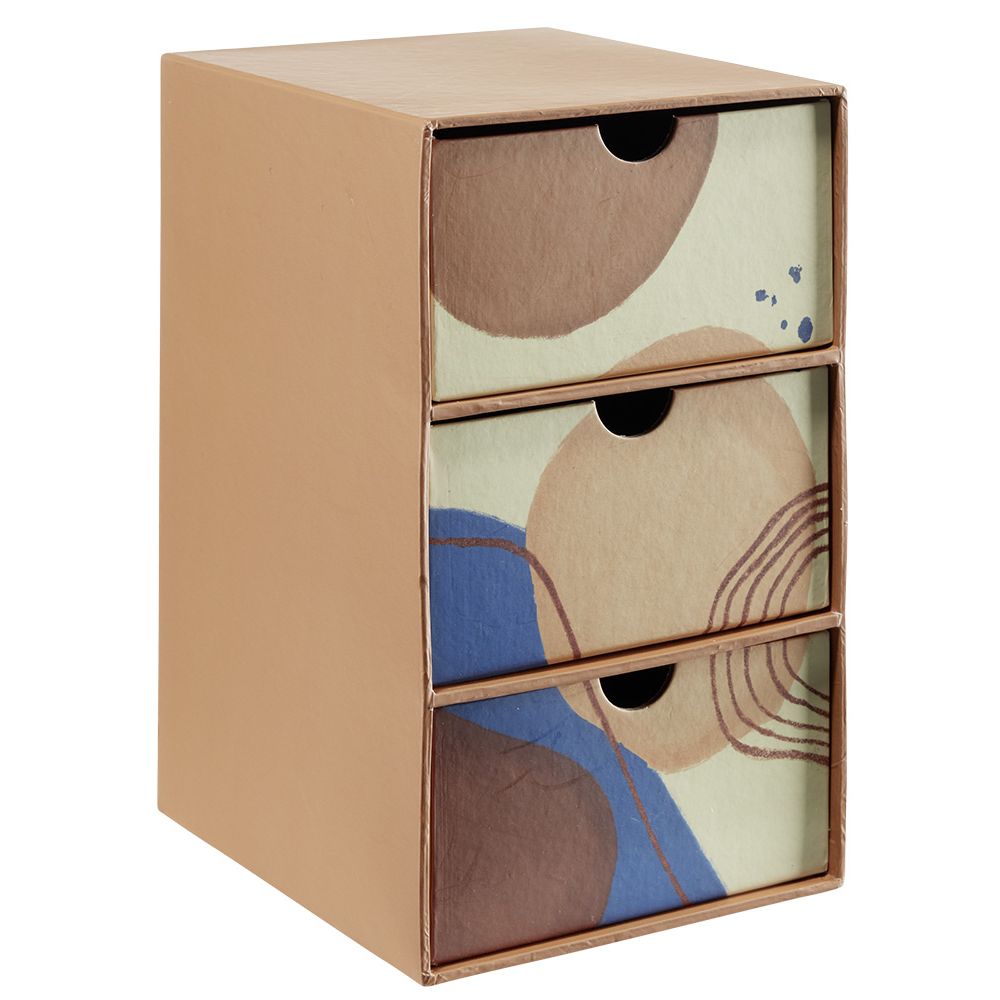 KUTI-SHPORTE PER MAGAZINIM NGA KARTONI MINI ME 3 SIRTARË 14.1X12X20CM