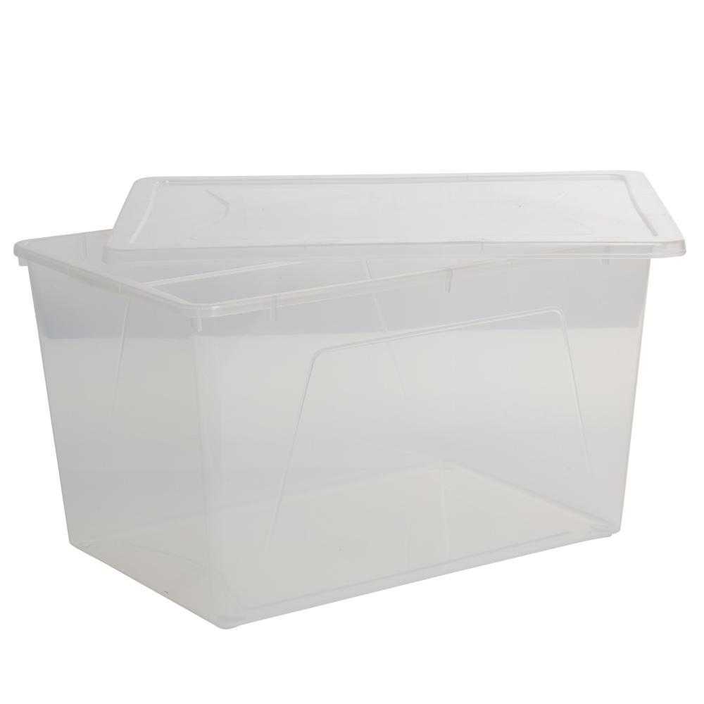 KUTI RUAJTJEJE TRANSPARENTE 46 L