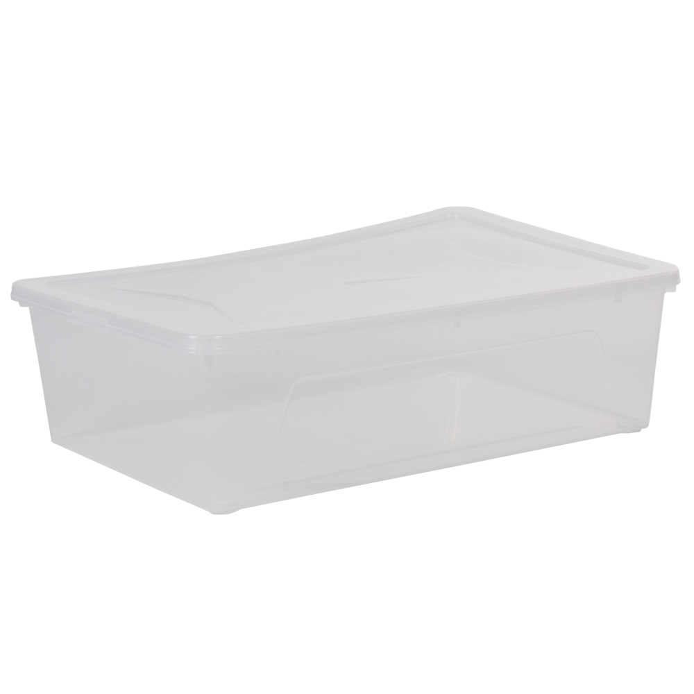 22 L transparent storage box