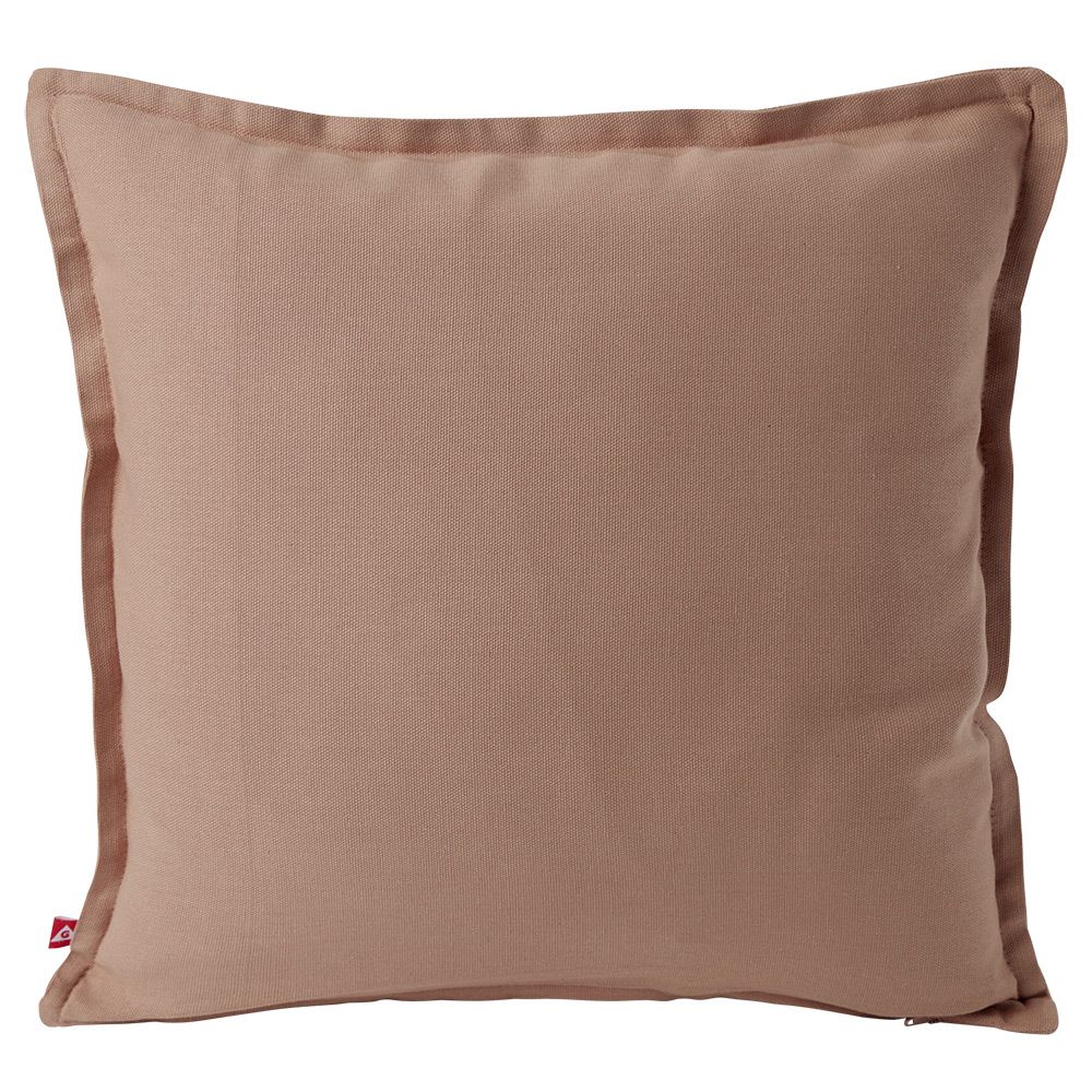 Panama cotton cushion cover 40x40cm old pink