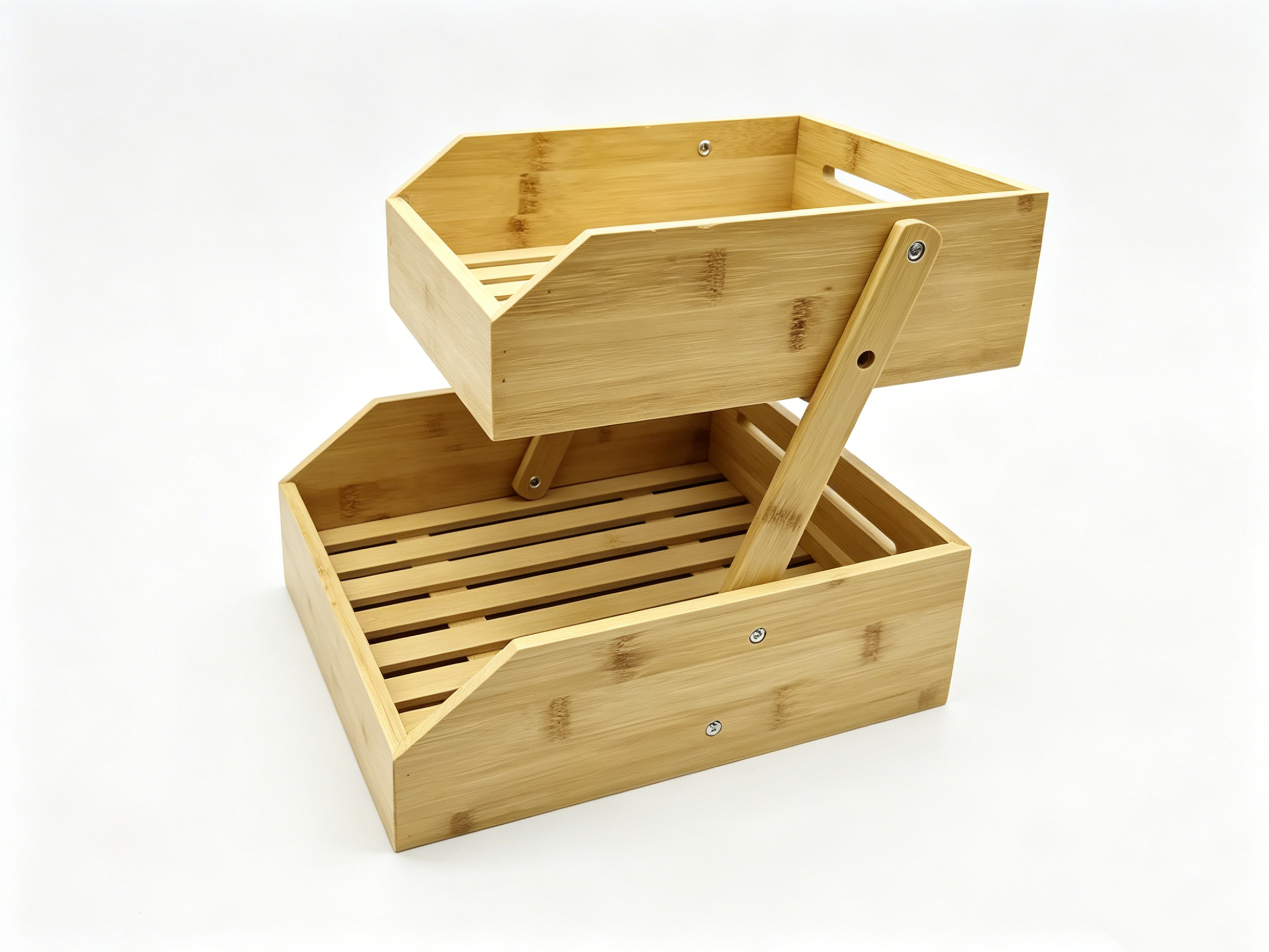 RAFT ME 2 NIVELE PER FRUTA DHE PERIME 31X27.5X23.5CM