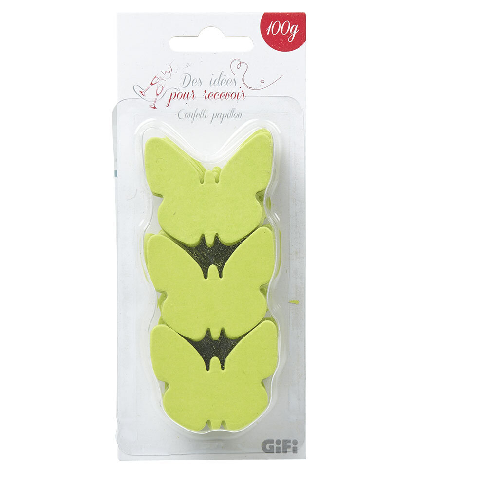 ARTIKUJ FESTIV CONFETI NE FORME FLUTURE X100