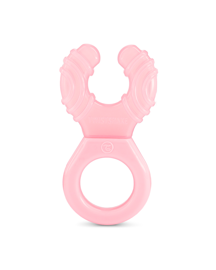 Twistshake Teether Cooler 2+m Pastel Pink 1/48