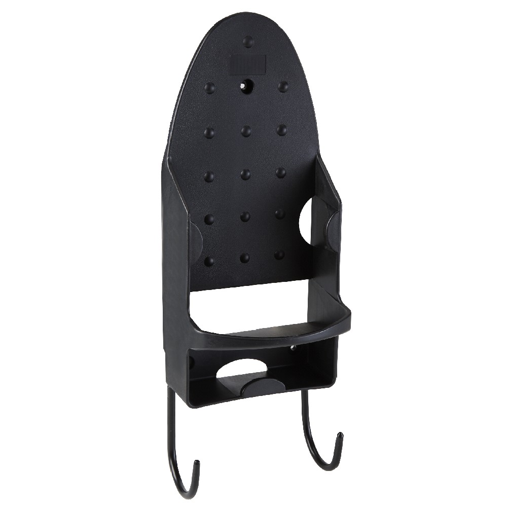 Black iron wall mount