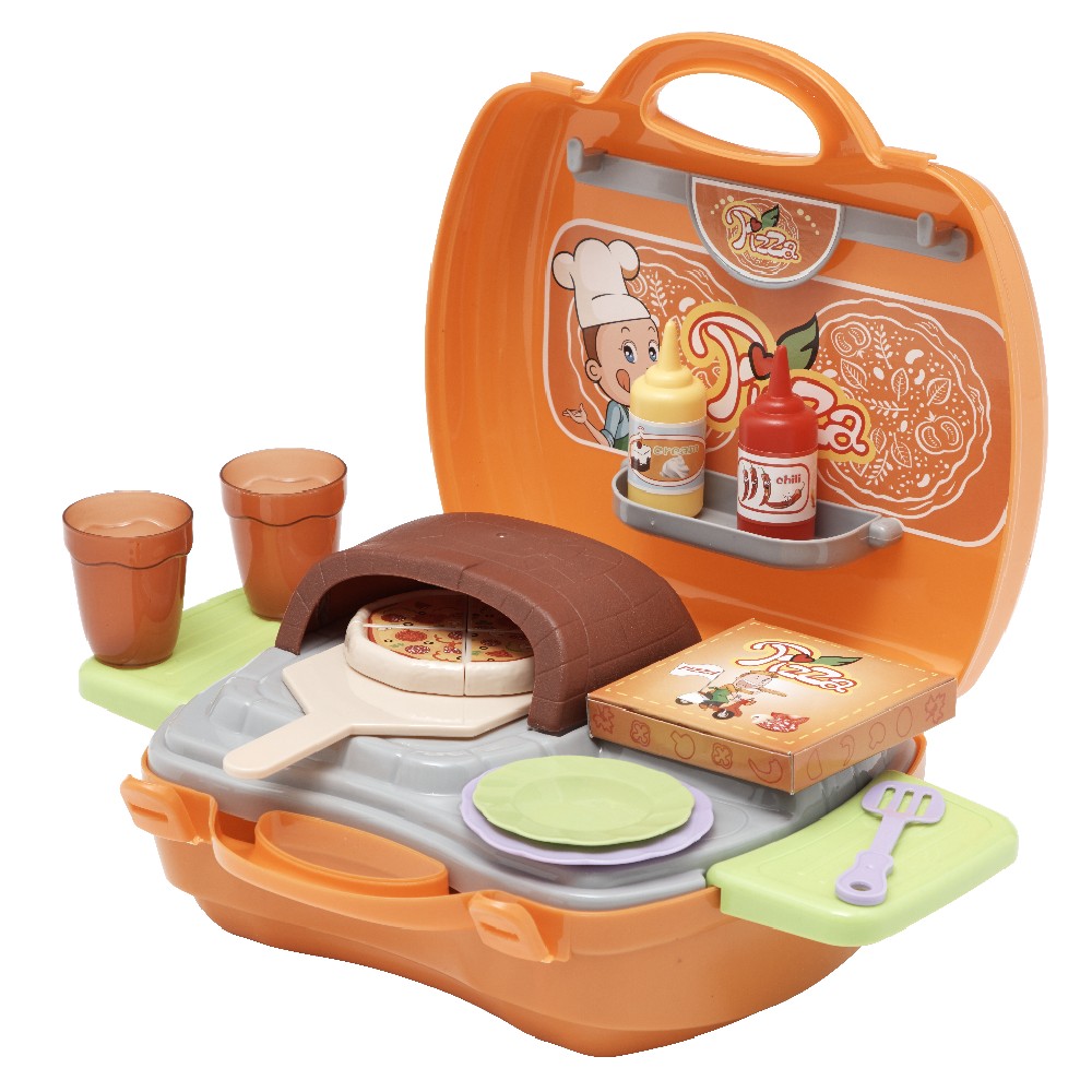25-piece pizza oven playset