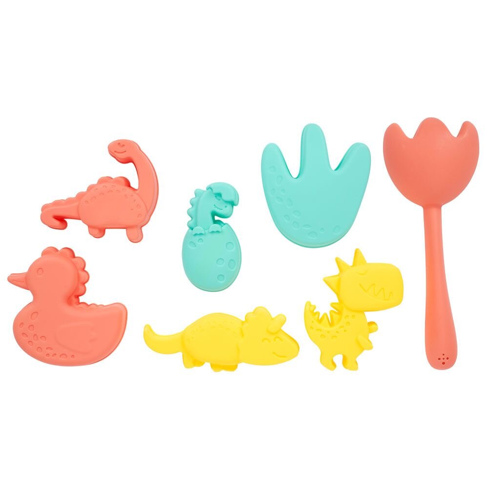 Dinosaur theme beach mold x7