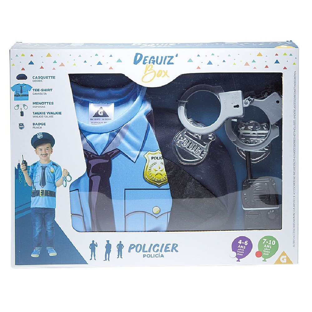 KOSTUM POLICESH PER FEMIJE 4-6VJEQ