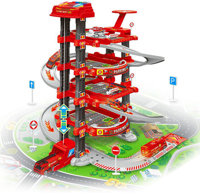 LODER GARAZHE PER VETURA + 8 VETURA PLASTIKE