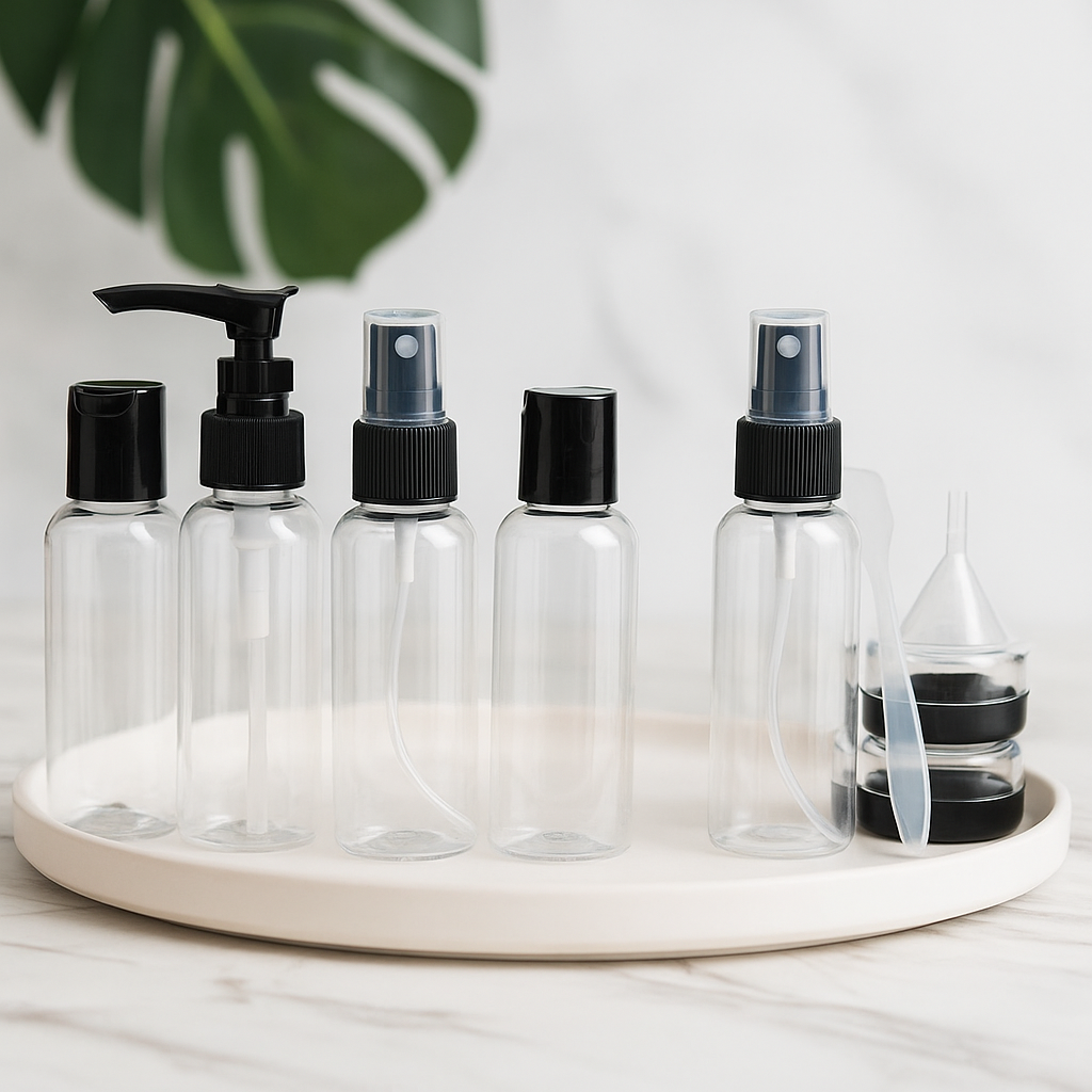 Set shishe udhëtimi