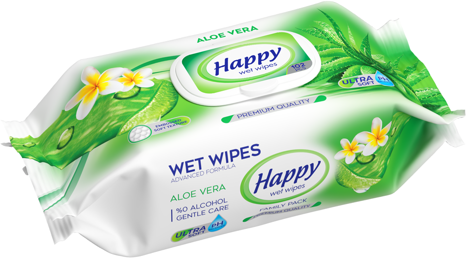 Leter e lagur Aloe Vera Happy 102pcs