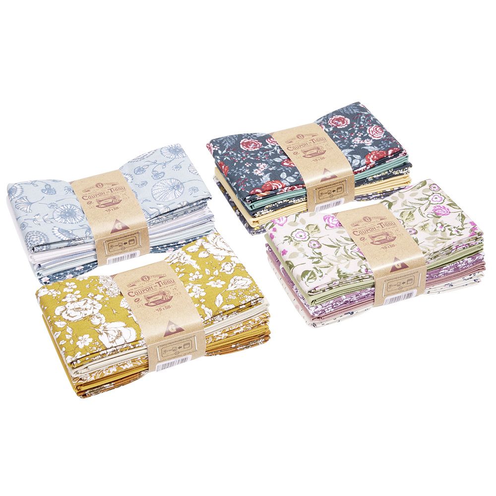 KUPON PËLHURE ROMANTIKE 100% PAMBUK 45X55CM X5 | 601563