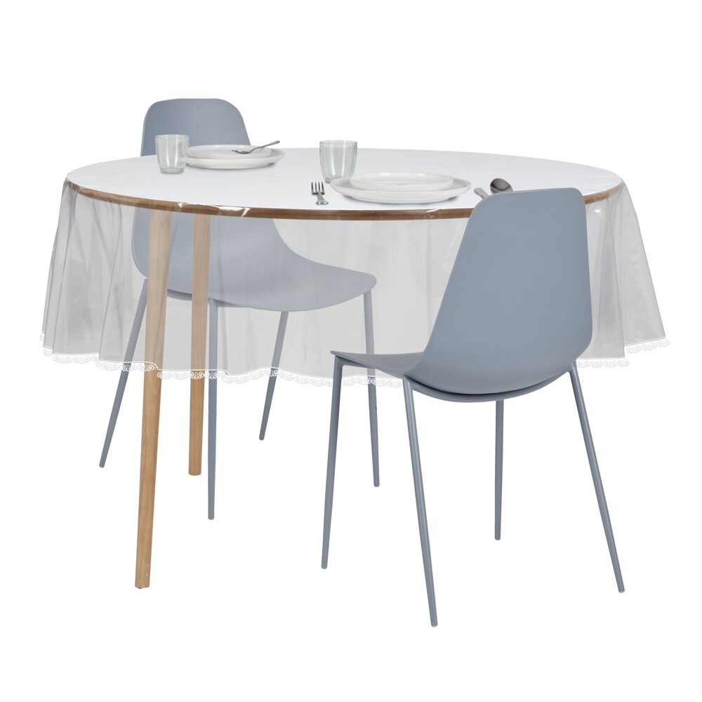 MBULESE PER TAVOLINE TRANSPARENTE 160X160