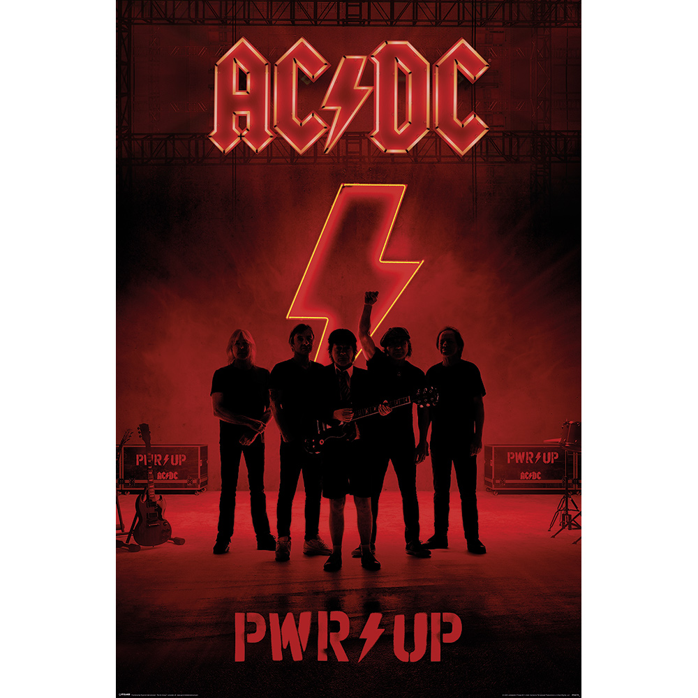 ACDC PWRUP POSTER PAP L91.5X61