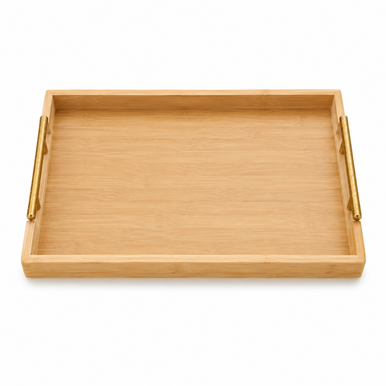 TABAK SHERBIMI NGA BAMBOO 36X26X5CM