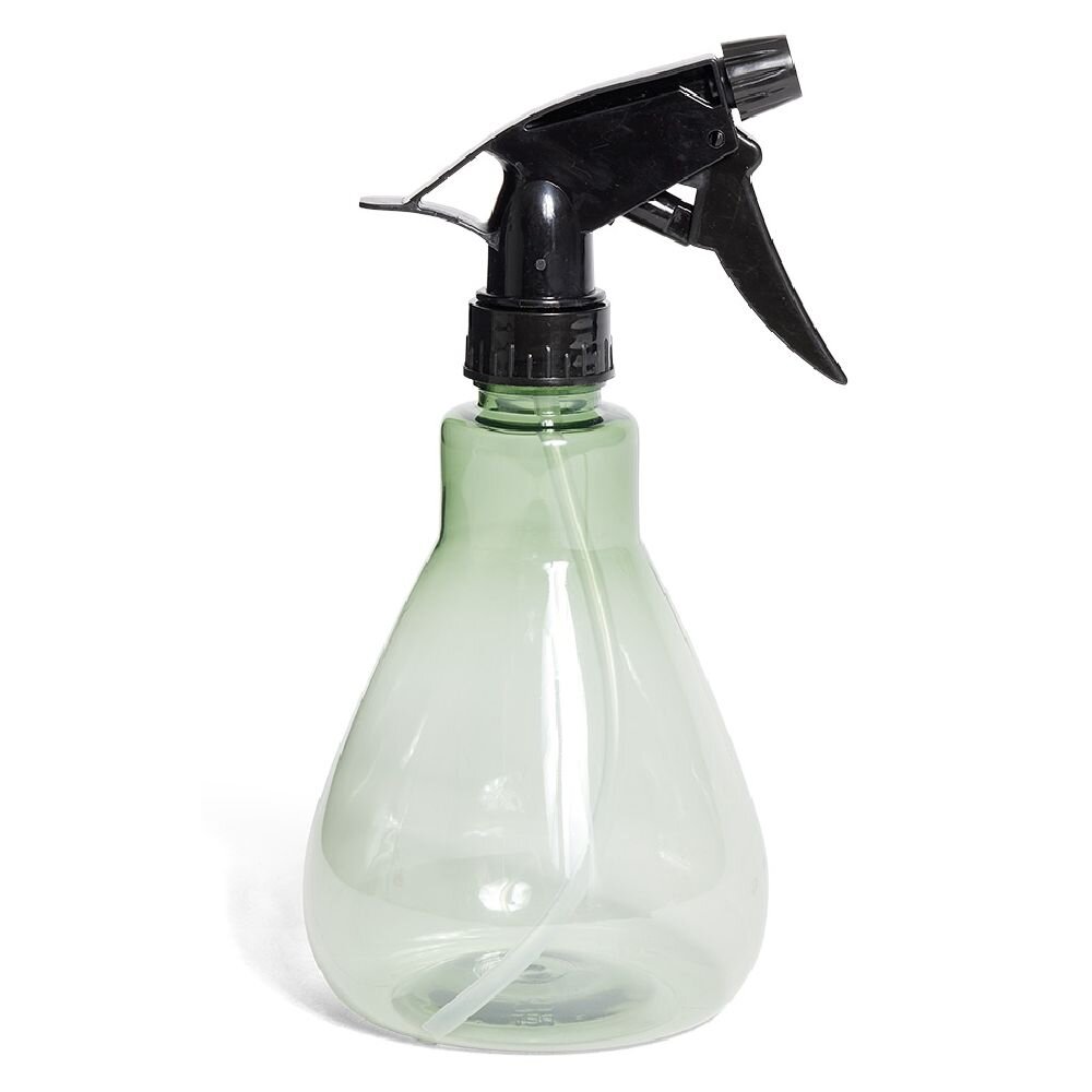 500ml transparent green spray bottle