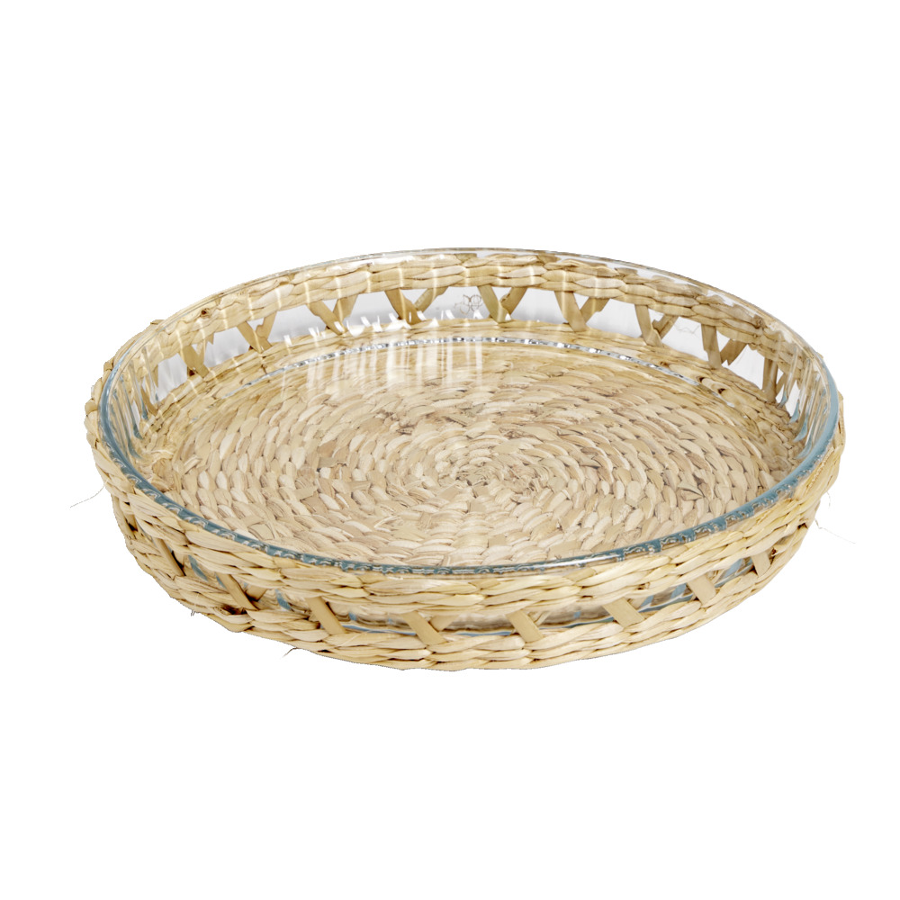 TAVE NGA QELQI D27.5H4.5CM TRANSPARENTE