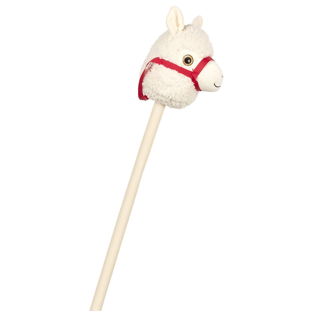 LAMA PËR TË HIPUR CHOUX BIDOU BEZHË ME RRIP TË KUQ