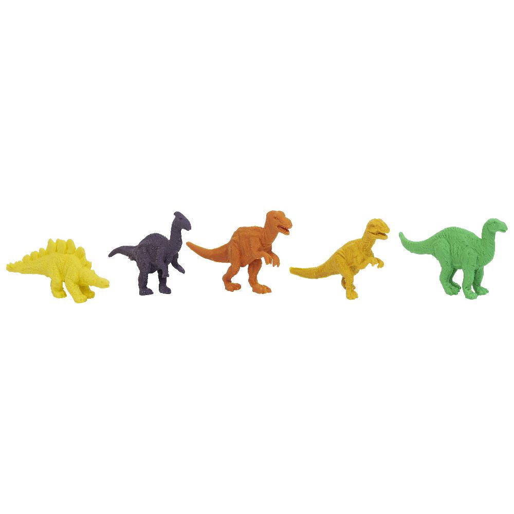 3D Dinosaur Eraser x5