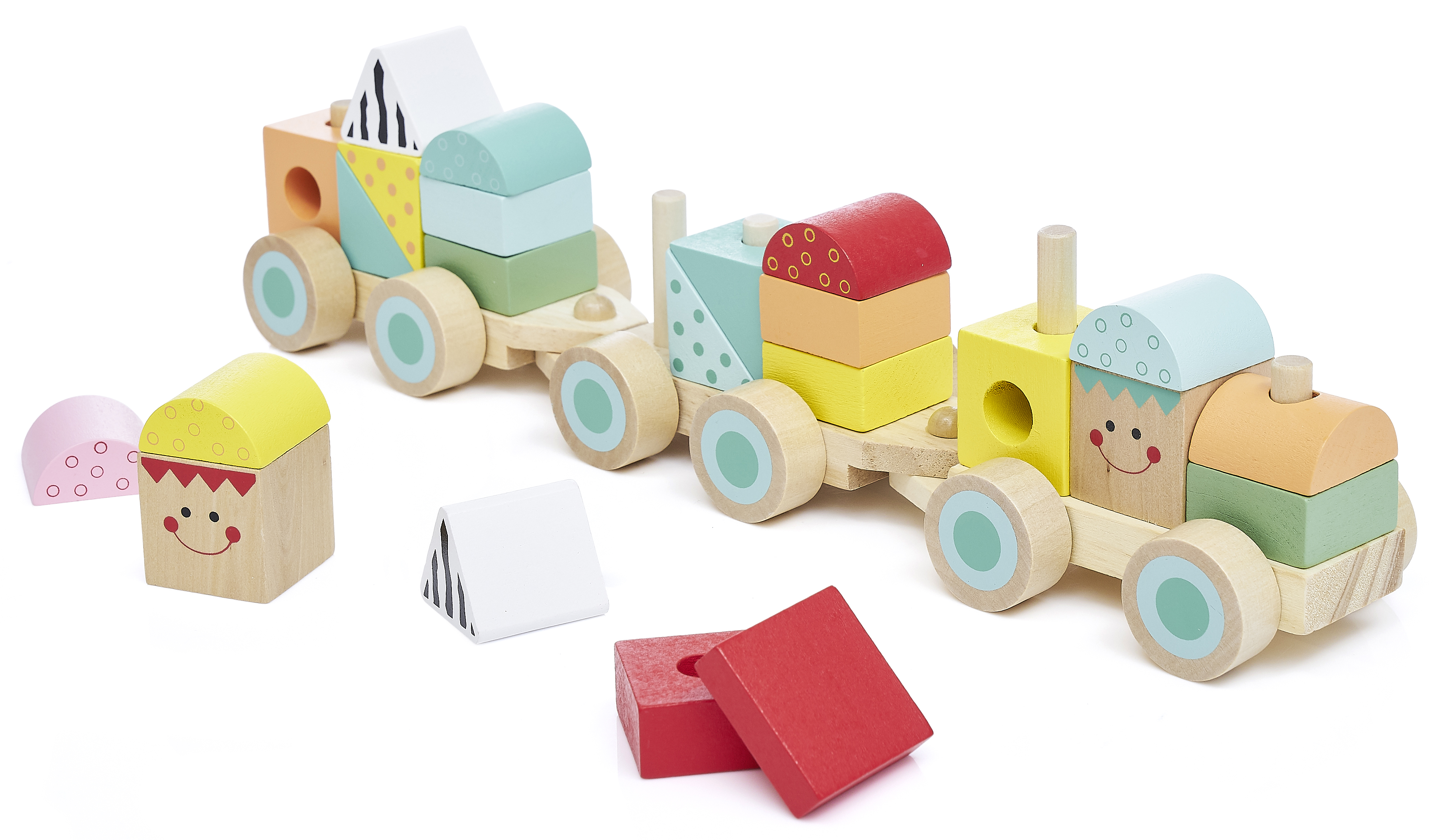 TREN DRU 38X7.5X9.5CM MULTIC | 610999