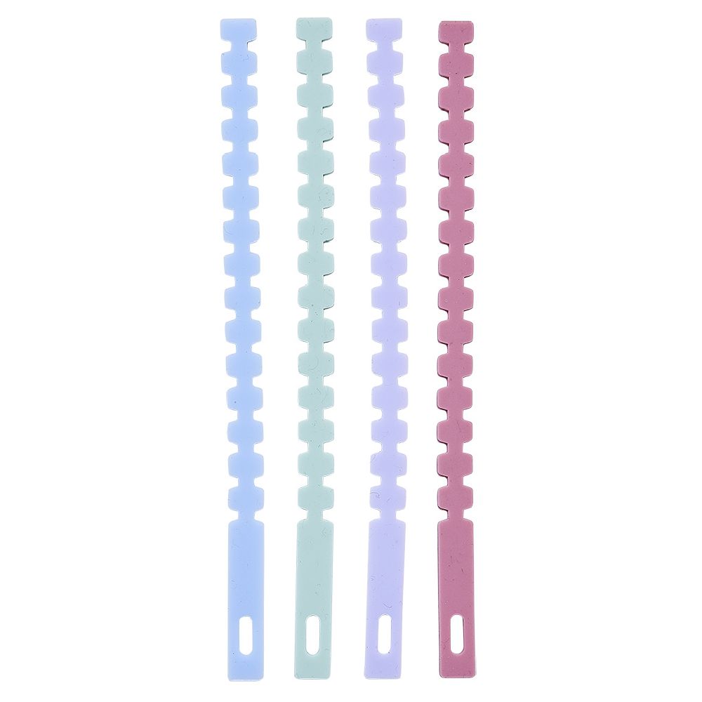COLLIER DE SERRAGE SILICONE X4 | 608756